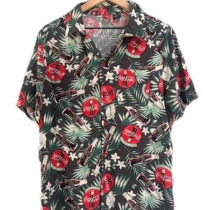 Vintage Coca Cola Men’s Small Button Down Shirt